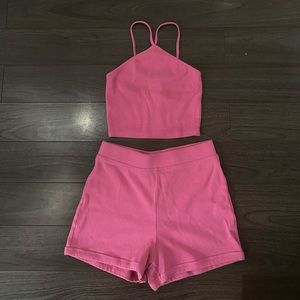 Pink Two Piece